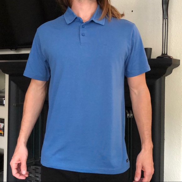RVCA Mens Sure Thing Iii Polo Shirt